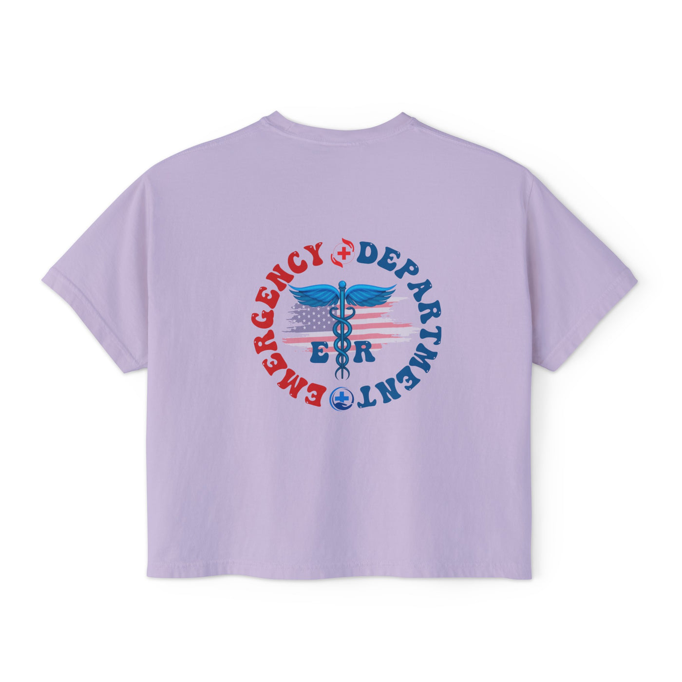 Women's Boxy Tee| Emergency Department 4th Of July Shirt, Limited Independence Day Tee Top