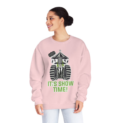 Unisex NuBlend® Crewneck Sweatshirt,Unleash Your Unique Style: Custom BeetleJuice Sweatshirt for a Spook-tacular Halloween,Halloween Party Sweatshirt, Halloween Gift, Fall Sweatshirt,Fall Gift