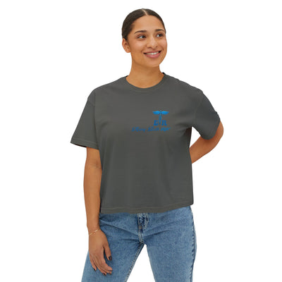 Women's Boxy Tee| Emergency Department 4th Of July Shirt, Limited Independence Day Tee Top