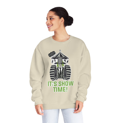 Unisex NuBlend® Crewneck Sweatshirt,Unleash Your Unique Style: Custom BeetleJuice Sweatshirt for a Spook-tacular Halloween,Halloween Party Sweatshirt, Halloween Gift, Fall Sweatshirt,Fall Gift