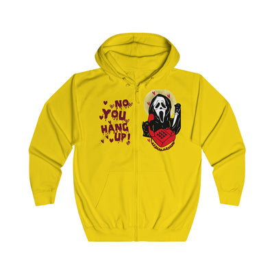 Scream, Halloween Hoodies, Halloween Sweatshirt Gifts, No You Hang Up Couples Hoodie, Trick or Treat, Funny Halloween Hoodie ,Funny Sceam quote Hoodie, Trendy HoodieUnisex Full Zip Hoodie