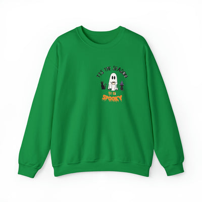 Unisex Cute Spooky Coffee Sweatshirt – Perfect for Fall, Halloween, and Coffee Lovers!