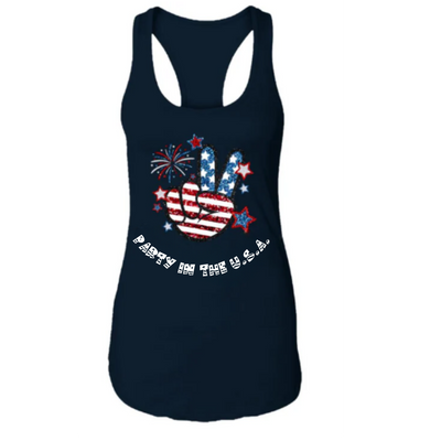 Celebrate Freedom 4th of July Tank Top – Lightweight, Festive Patriotic Print, Women's Summer Essential