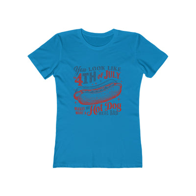 Boyfriend Tee – Casual Chic with Funny 4th of July Graphic, Get a Bang from This Festive Shirt