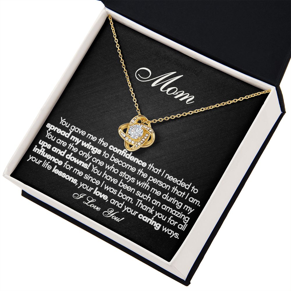 To My Beautiful Mom Necklace, Mothers Day Gift from Daughter, Mom Necklace, Mom Birthday Gift from Daughter, Mom Gift from Son