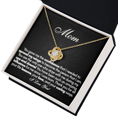 To My Beautiful Mom Necklace – Perfect Mother’s Day or Birthday Gift from Daughter or Son