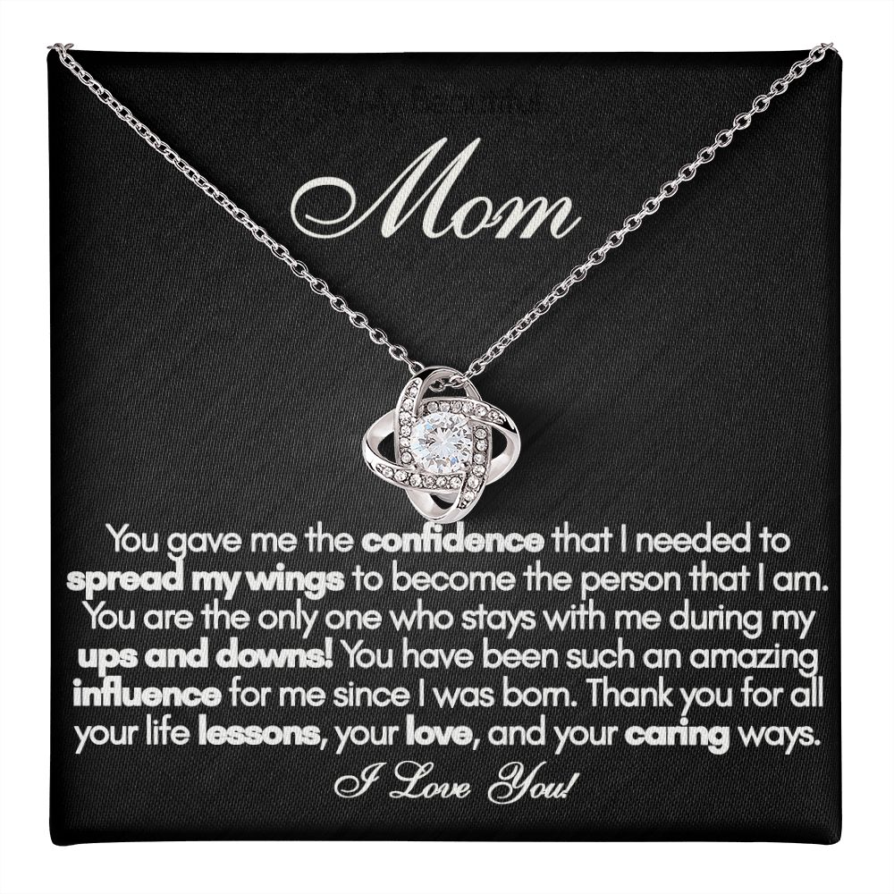 To My Beautiful Mom Necklace, Mothers Day Gift from Daughter, Mom Necklace, Mom Birthday Gift from Daughter, Mom Gift from Son