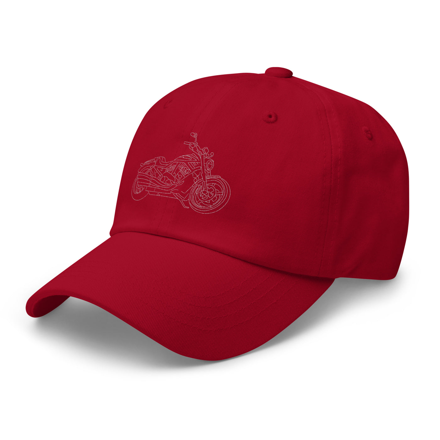 Customized Dad Hat – Perfect 2023 Gift for Dad or Mom, Personalize with Line Art Motorcycle Design