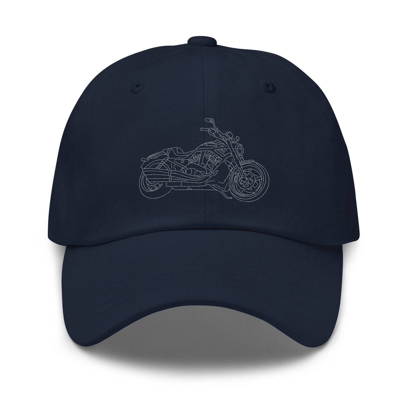 Customized Dad Hat – Perfect 2023 Gift for Dad or Mom, Personalize with Line Art Motorcycle Design