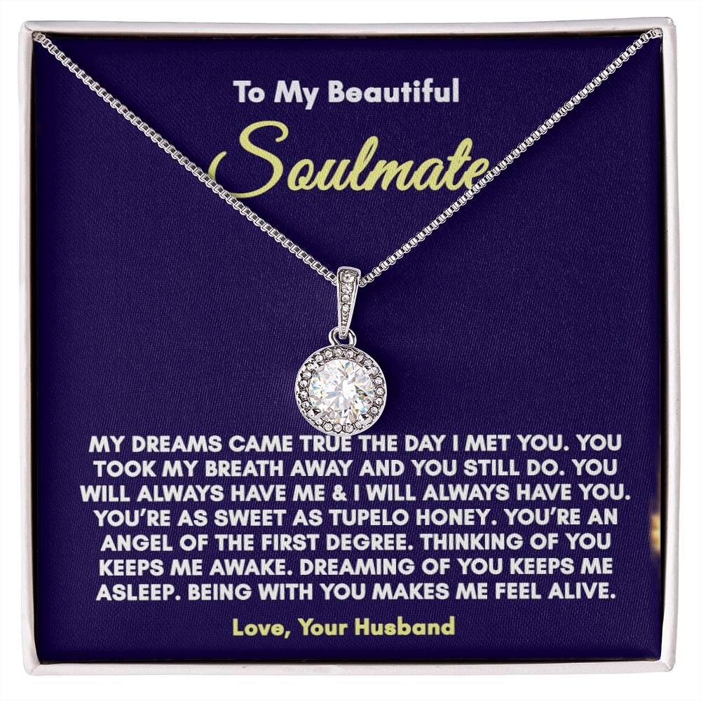 Eternal Love Necklace – Perfect Gift for Wife or Girlfriend: Anniversary, Wedding, Valentine’s, Birthday!