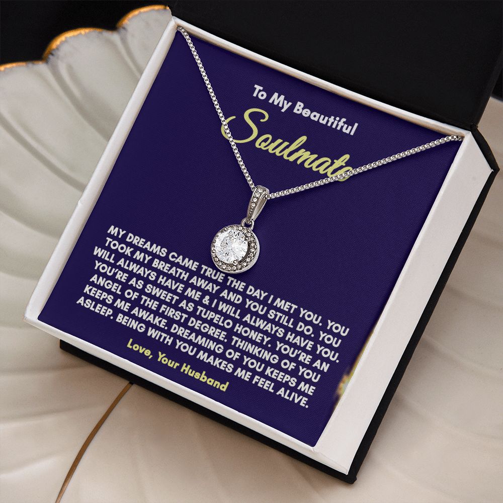 Eternal Love Necklace – Perfect Gift for Wife or Girlfriend: Anniversary, Wedding, Valentine’s, Birthday!