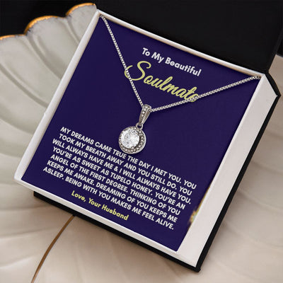 Eternal Love Necklace – Perfect Gift for Wife or Girlfriend: Anniversary, Wedding, Valentine’s, Birthday!