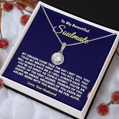 Eternal Love Necklace – Perfect Gift for Wife or Girlfriend: Anniversary, Wedding, Valentine’s, Birthday!