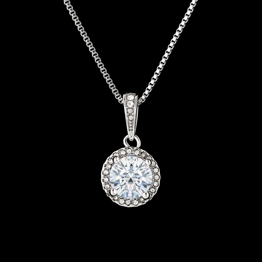 Eternal Love Necklace – Perfect Gift for Wife or Girlfriend: Anniversary, Wedding, Valentine’s, Birthday!