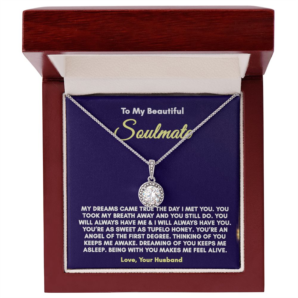 Eternal Love Necklace – Perfect Gift for Wife or Girlfriend: Anniversary, Wedding, Valentine’s, Birthday!