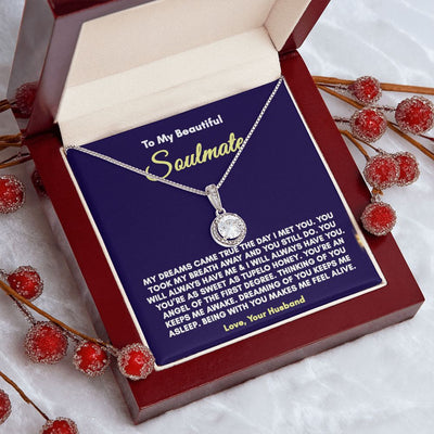 Eternal Love Necklace – Perfect Gift for Wife or Girlfriend: Anniversary, Wedding, Valentine’s, Birthday!