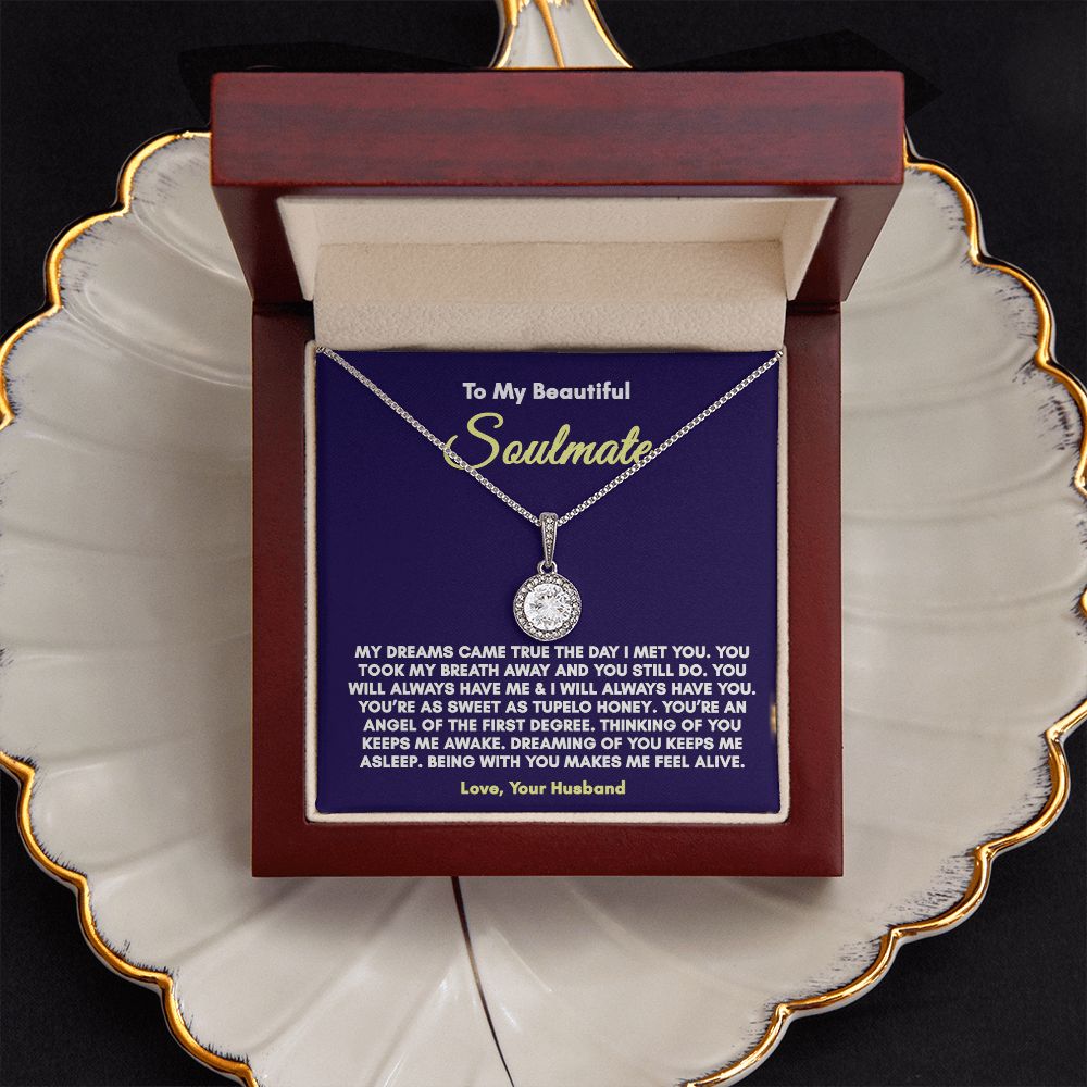 Eternal Love Necklace – Perfect Gift for Wife or Girlfriend: Anniversary, Wedding, Valentine’s, Birthday!
