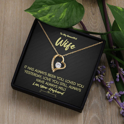 Forever Love Necklace for Wife – Perfect Anniversary, Birthday, or Mother’s Day Gift from Husband!